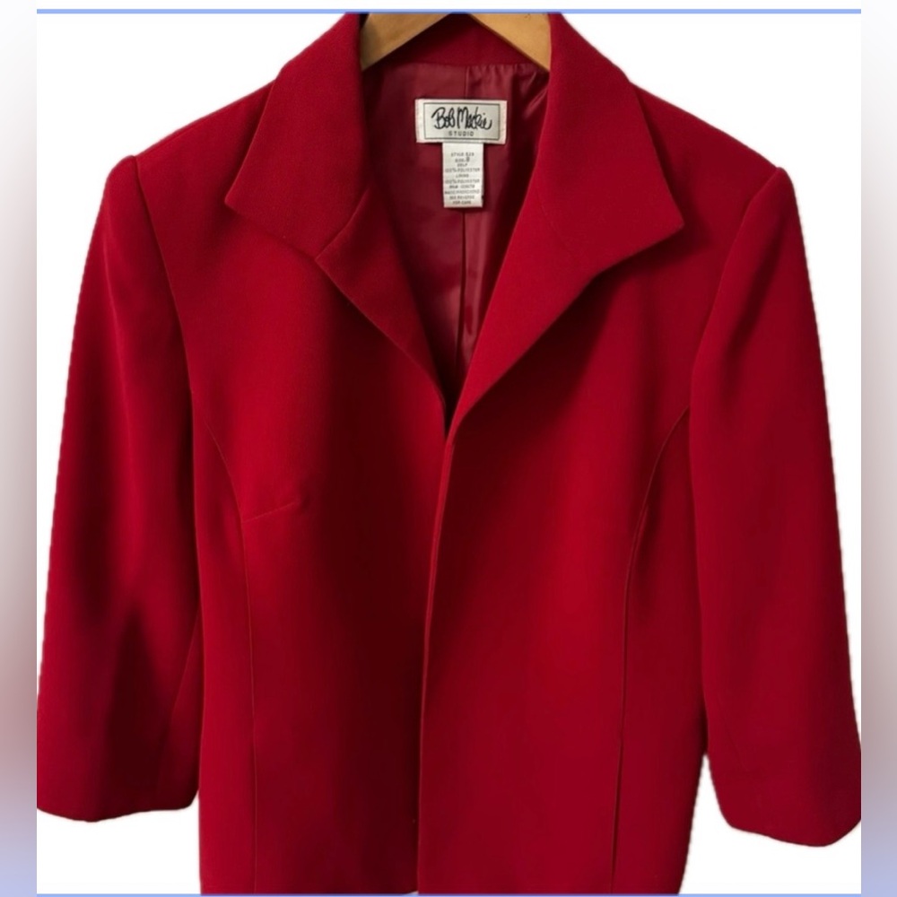 Bob Mackie Studio Women's Red Blazer